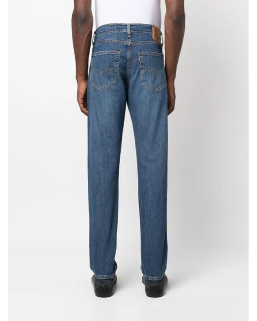 Levi's Straight Jeans in het Blue voor heren