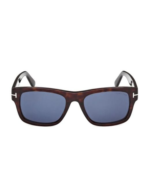 Tom Ford Blue Square-Frame Sunglasses