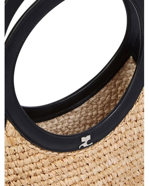 Courreges Natural Holly Schultertasche