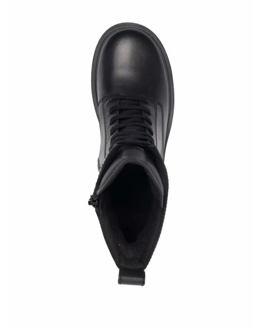 Camper Black Milah Lace-Up Boots