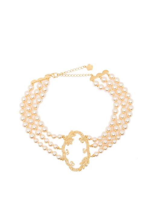 ShuShu/Tong Metallic Baroque-Frame Necklace