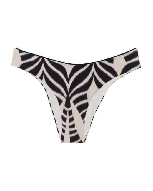 Lenny Niemeyer Black Printed Bikini Bottoms