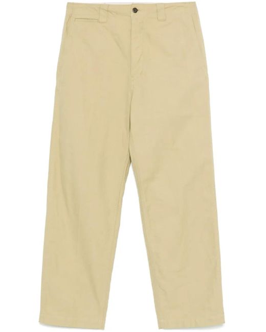 Visvim Chino mit weitem Bein in Natural für Herren