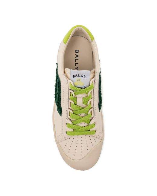 Baskets Competition Bally en coloris White