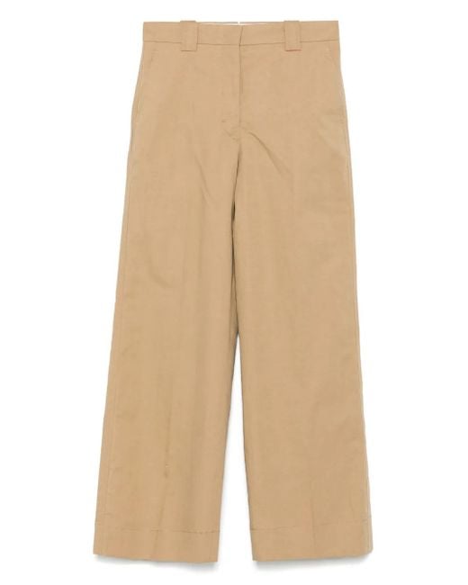 Incotex センタープレス パンツ Natural