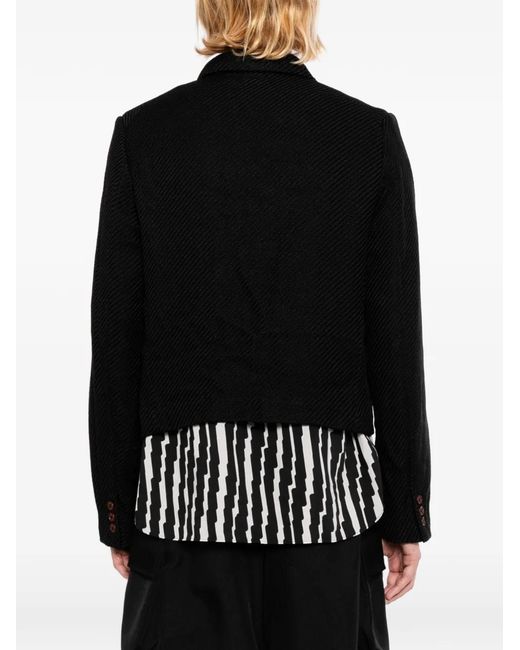 Comme des Garçons Black Veste À Design Diagonal for men