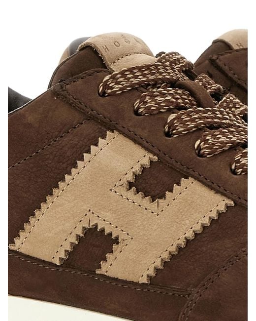 Hogan Brown Sneakers Athletic