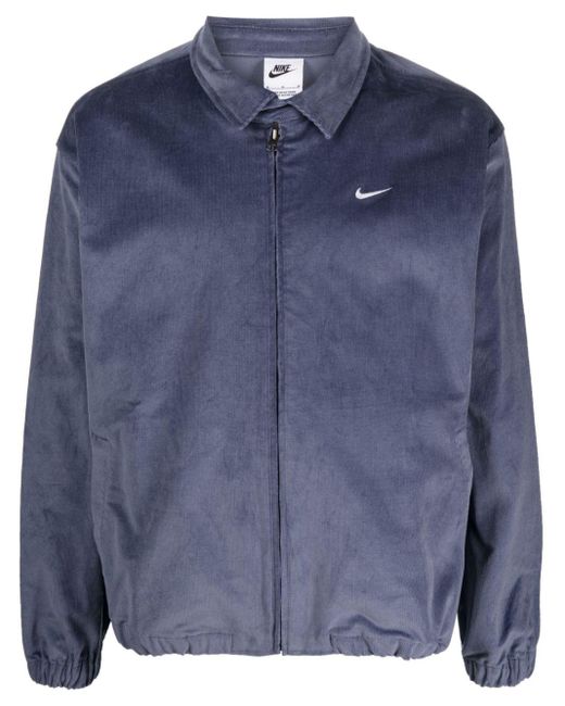 Nike Harrington Corduroy-cotton Shirt Jacket in Blue for Men | Lyst