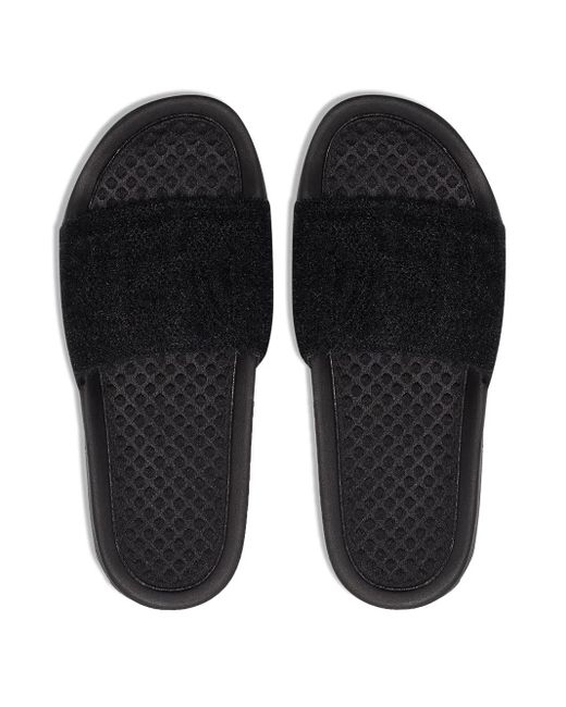 Athletic Propulsion Labs Black Techloom Slip-On Slides