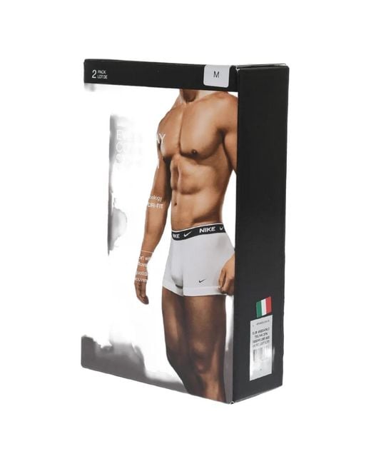 Nike Red Logo-Waistband Boxers (Set Of Two) for men