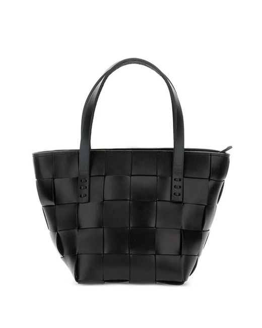 Dragon Diffusion Black Japan Cross-Woven Tote Bag