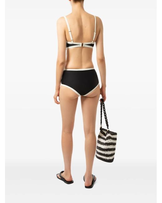 Pilzer Black Bare Bikini Top
