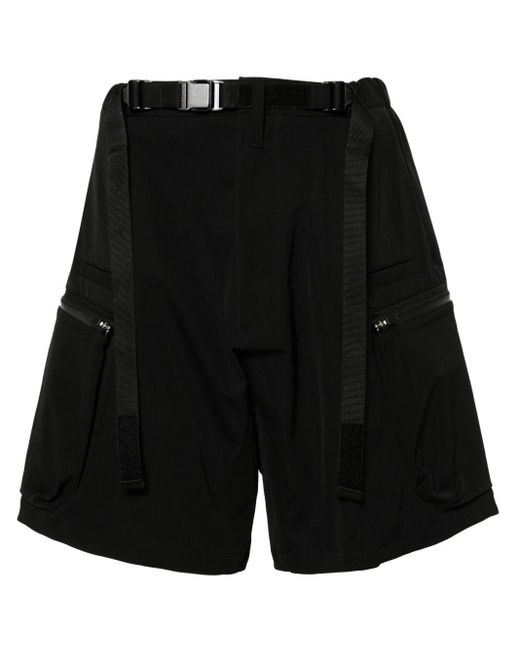 Acronym Tief sitzende Cargo-Shorts in Black für Herren