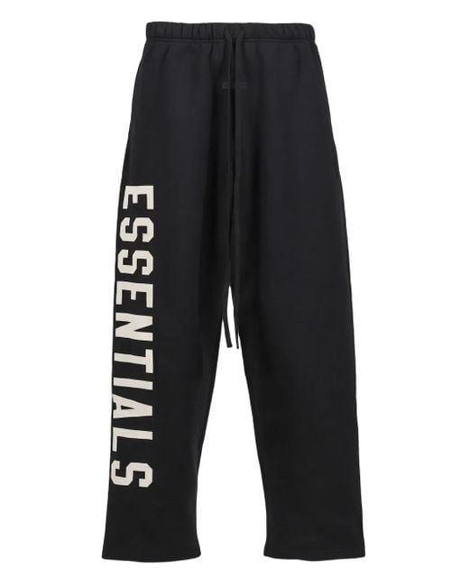 Fear Of God Blue Essentials Logo Sweatpants for men