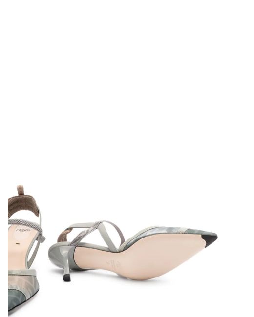 Fendi コリブリ ライト 55mm パンプス White