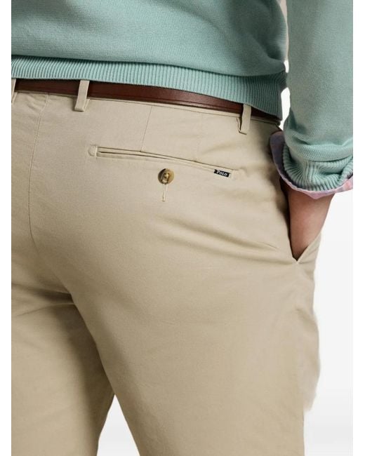 Polo Ralph Lauren Gray Short À Patch Logo for men