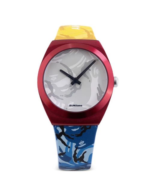 D1 Milano Gray X Aape 34Mm Watch for men