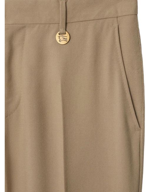 Burberry Natural Wool Trousers for men
