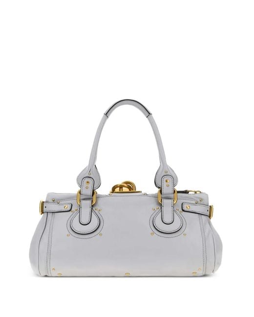 Chloé White Paddington Bag