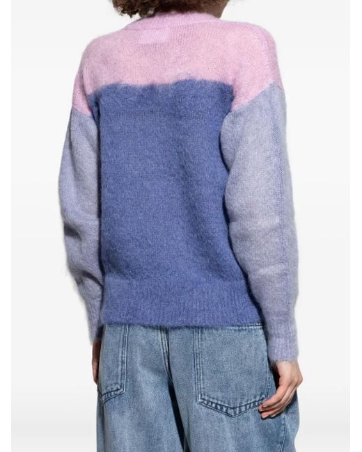 Isabel Marant Madeline バイカラーセーター Blue