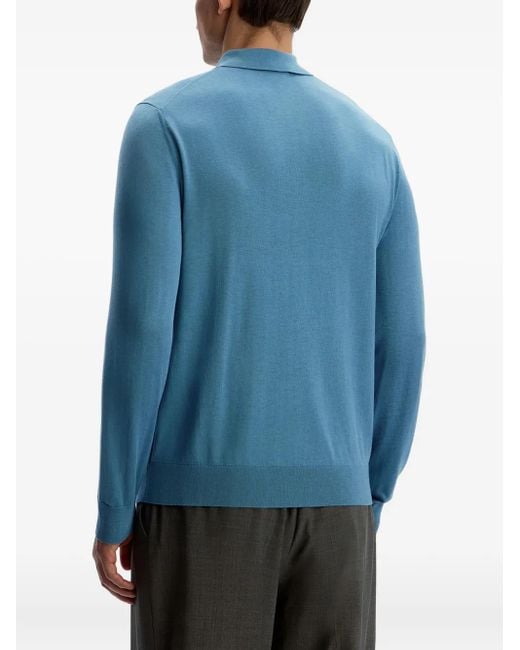 12 STOREEZ Blue Buttoned Polo Shirt for men