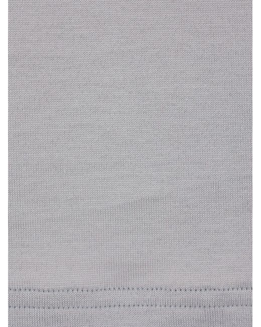 Eleventy Gray Layered T-Shirt for men