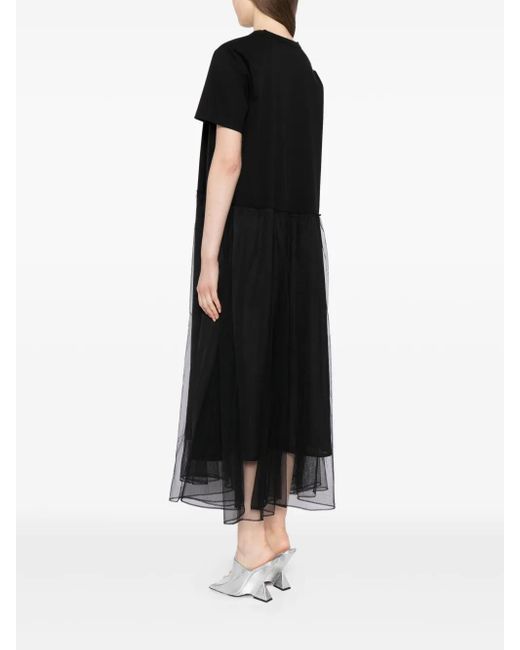 JNBY Black Short Sleeves Dress