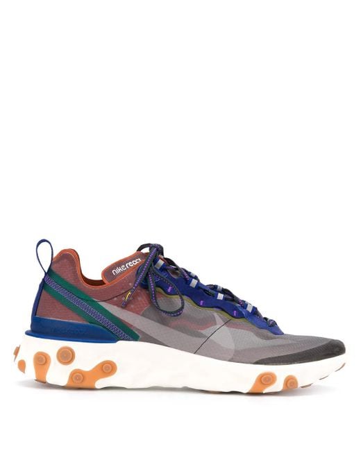 Baskets React Element 55 Nike en coloris Blue