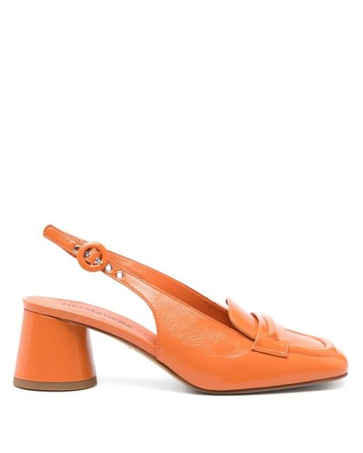 Zapatos de tacón de 60 mm Halmanera de color Orange