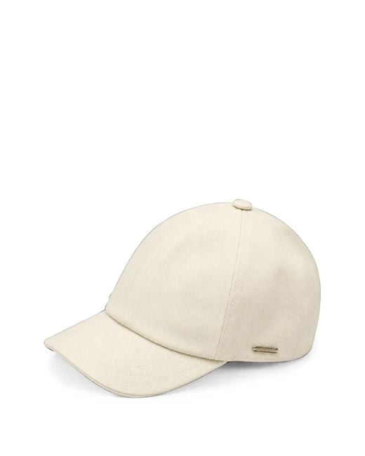 Tombolini Natural Logo-Plaque Baseball Cap for men