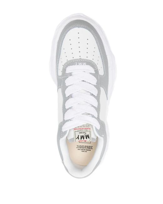 Maison Mihara Yasuhiro White Wayne Low-Top Sneakers