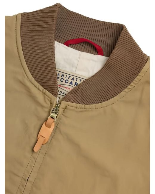 Ceccarelli Natural 6020-Dr Bomber Jacket for men