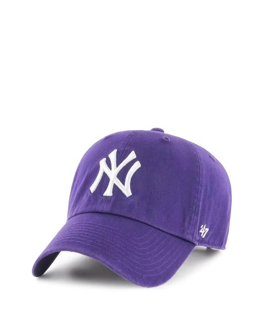 '47 Purple New York Yankees Baseball Cap