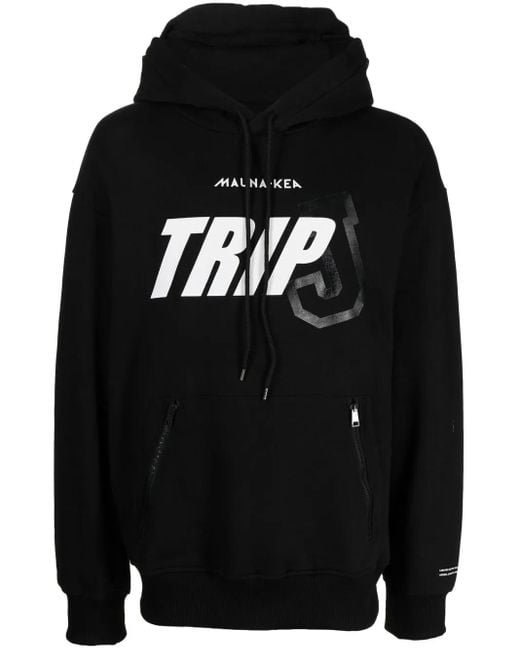 Mauna Kea Black Trip-J Pullover Hoodie for men