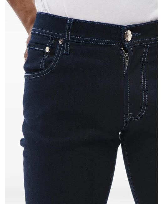 Corneliani Blue Slim-Fit Jeans for men