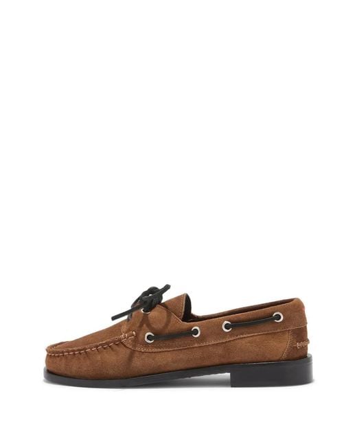 Aeyde Brown Harris Loafer