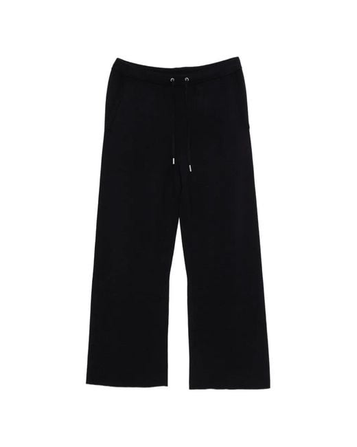 Diana Studio Black Drawstring-Waist Track Pants for men