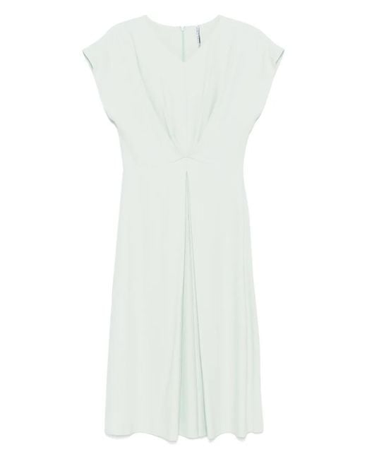 Liviana Conti White Short Sleeve Dress