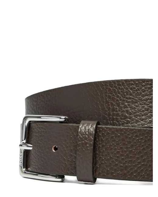 Boss Brown Leather Belt for men