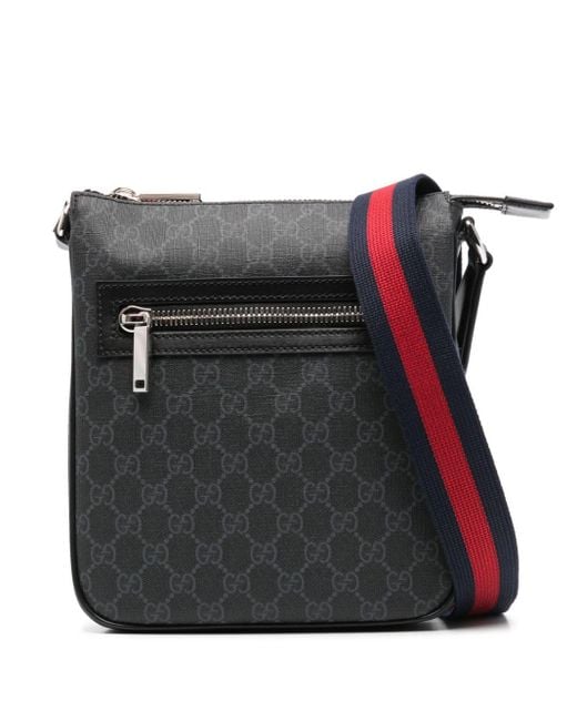 Gucci Black Shoulder Bag With Monogram for men