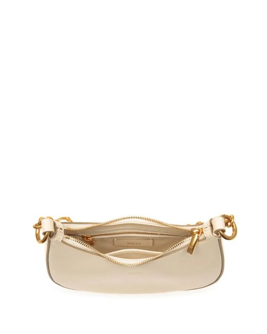 Borsa A Tracolla Emblem Octogone di Bally in White