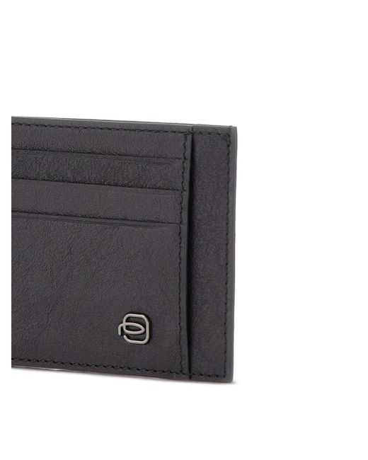 Piquadro Kartenetui mit Logo in Black für Herren