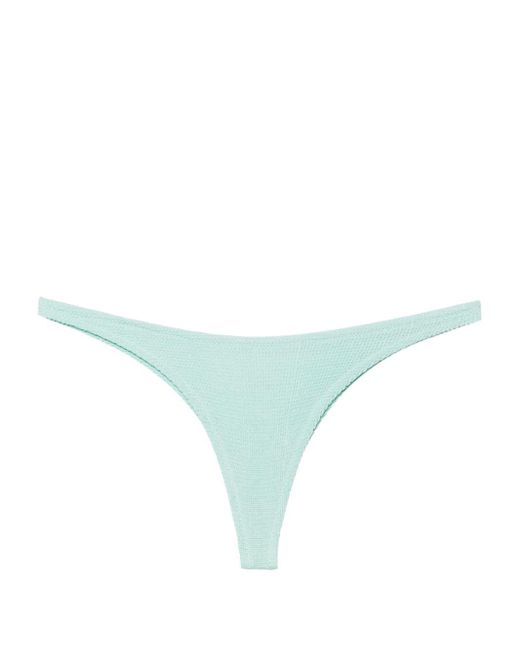 Bragas de bikini con efecto arrugado Mc2 Saint Barth de color Blue