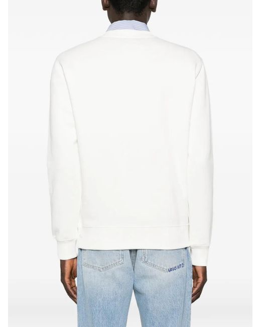 Drole de Monsieur L'Homme Au Tableau Sweatshirt in White für Herren
