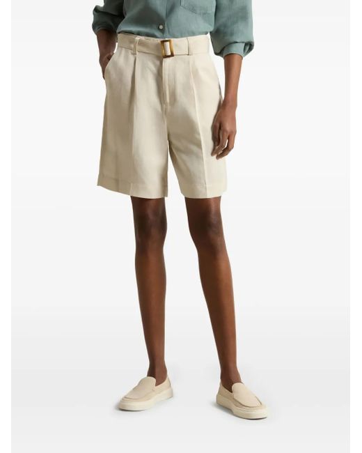 Woolrich Natural Drapey Shorts
