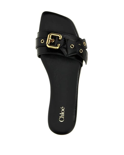 Chloé Black Chloã Low Heel Shoes