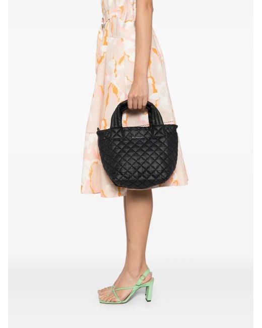 MZ Wallace Black Mini Metro Tote Bag