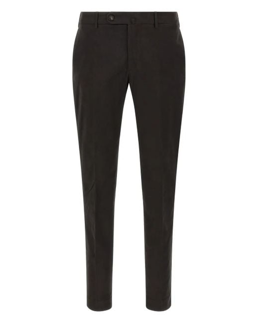 Pantalon Zippé À Motif 30 Incotex pour homme en coloris Black