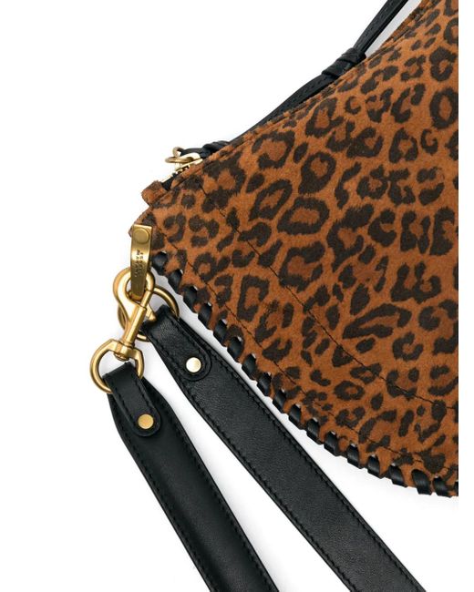 Isabel Marant Brown Oskan Soft Schultertasche