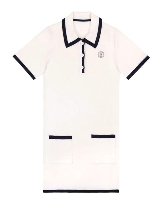 Sporty & Rich White Hilary Mini Dress